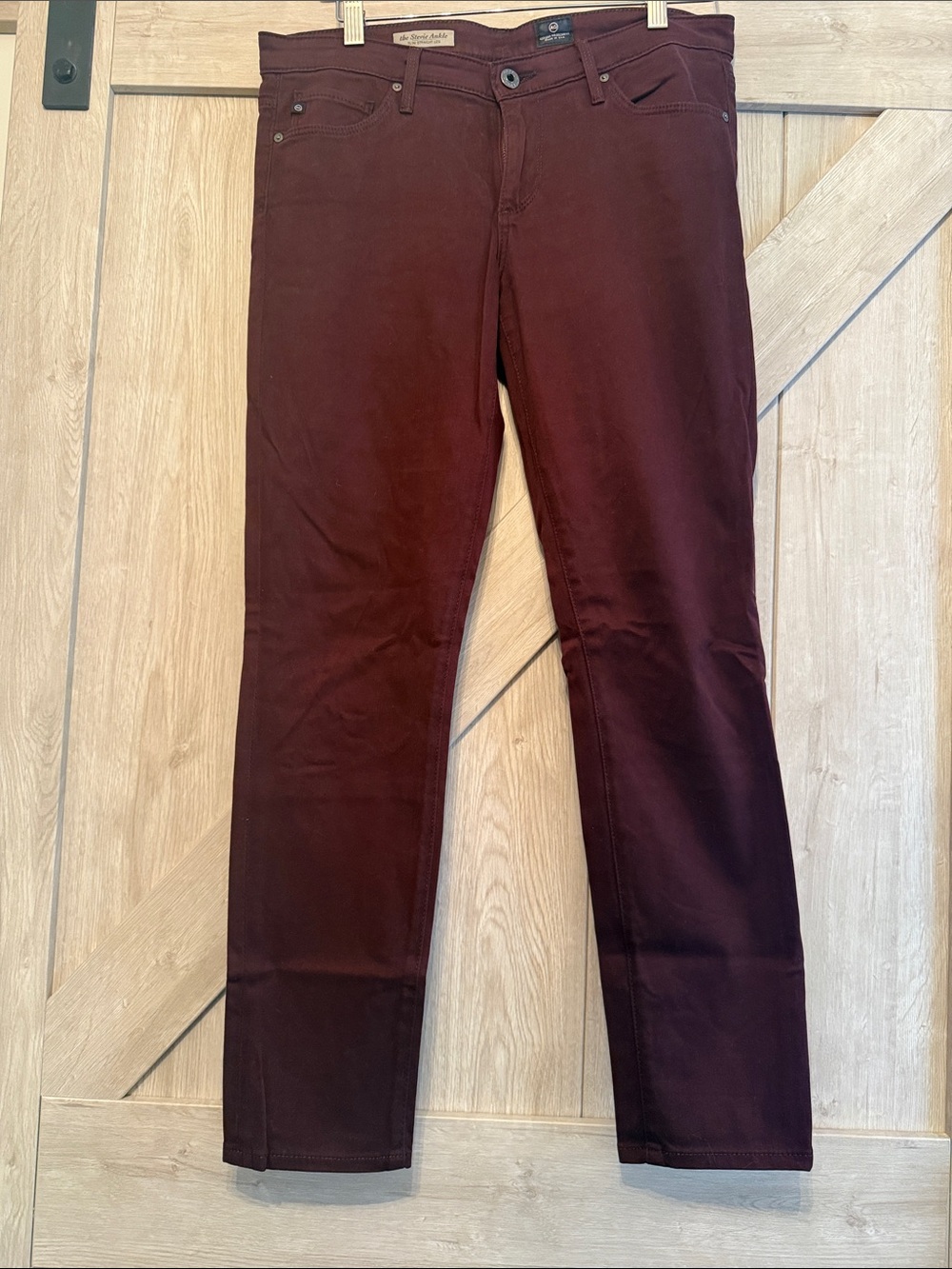 AG Adriano Goldschmied the Steve Ankle Slim Straight Leg Pant